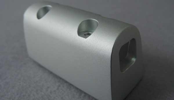 bead blasting aluminum part