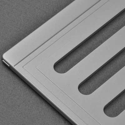 bead blasting finish on sheet
