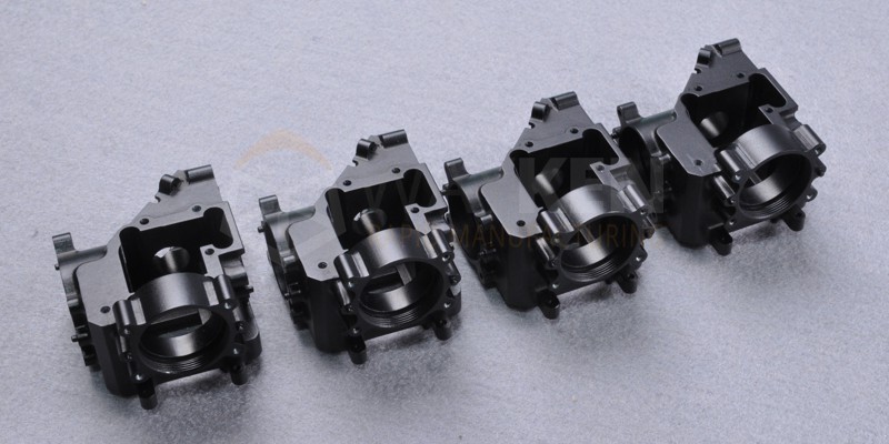 black anodizing enclosure components