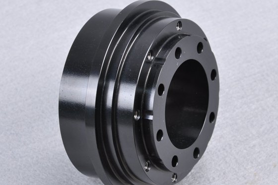 black oxide precision machined part