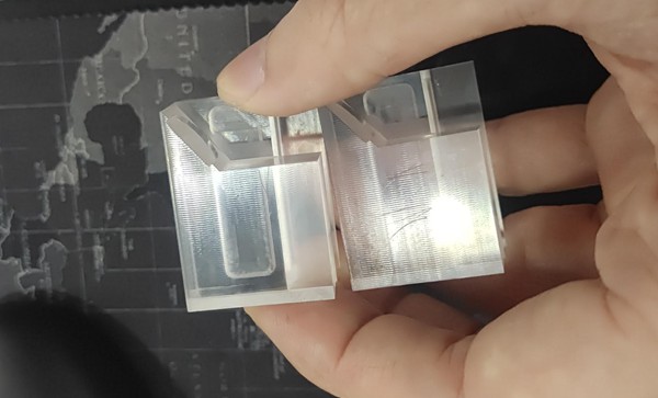 chatter marks on the component