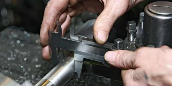 check and set machined part