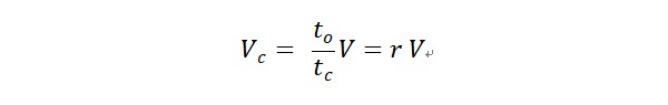 chip speed and cutting speed calculation