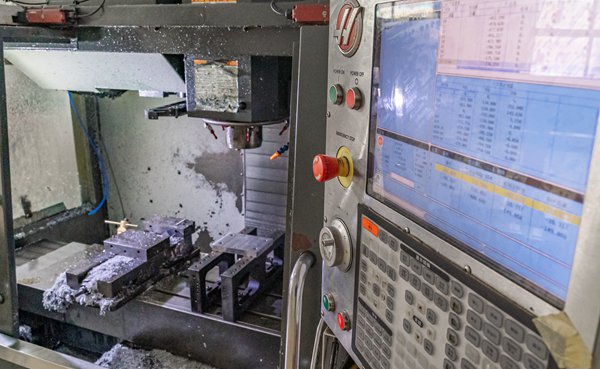 cnc machining control panel