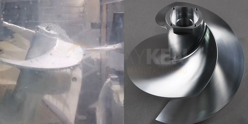 cnc machining engine impeller