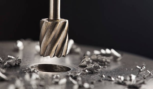 cnc titanium with cutting tools