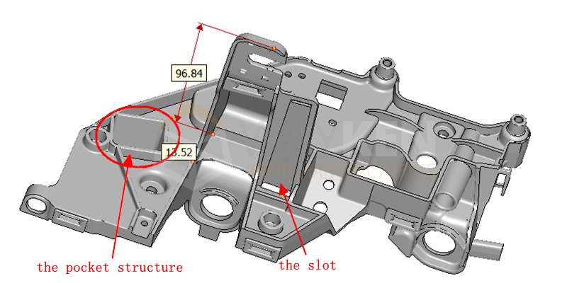 complex structure of the bracket