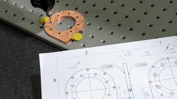 coordinate measuring machine for FAI