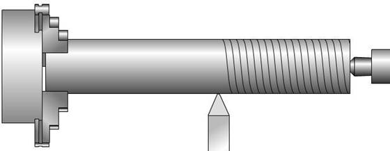 cut external thread
