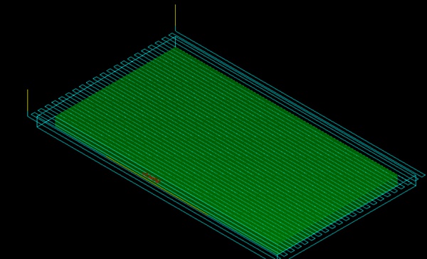 cutting tool path