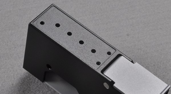 different holes in the workpiece