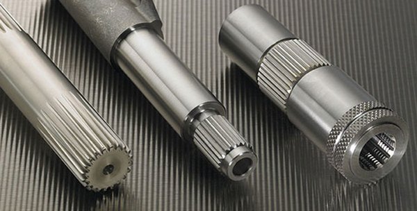 different splined shafts