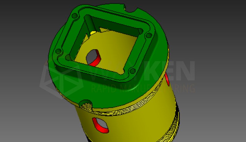 diving goggle component