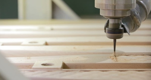 drill holes with cnc routing