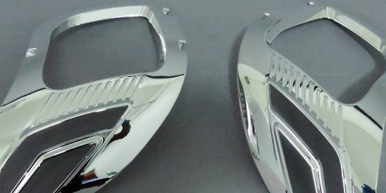electroplated abs part