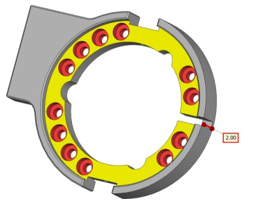 exoskeleton stator mount