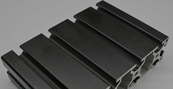 extruded aluminium black oxide