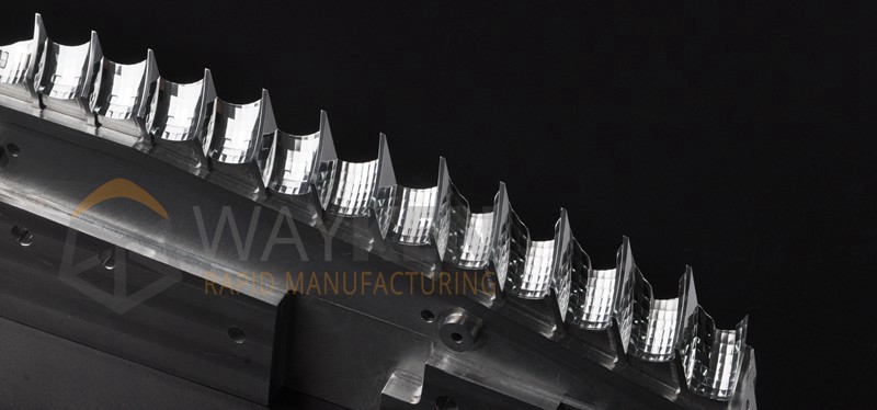 fine tooth shape on reflector
