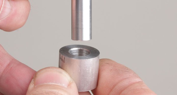 fit on the machined part