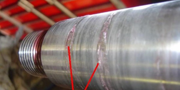 galled metal