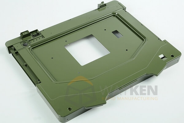 hard anodize-army green