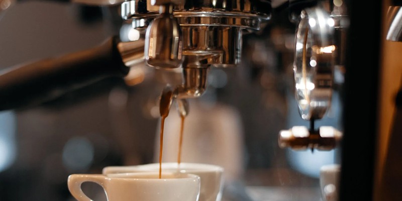 high-end coffee machine