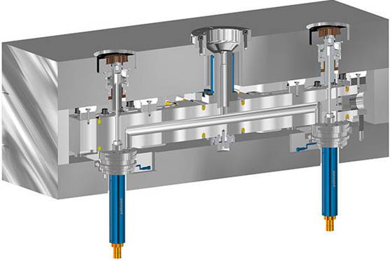 hot runner valve gate