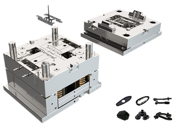 injection mold parts