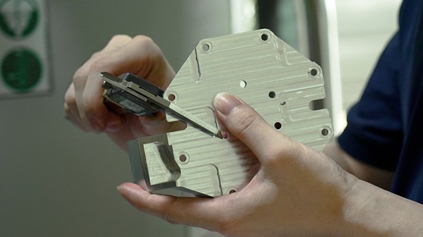 inspecting machined components