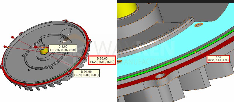 inspection challenges for custom turbine heatsink