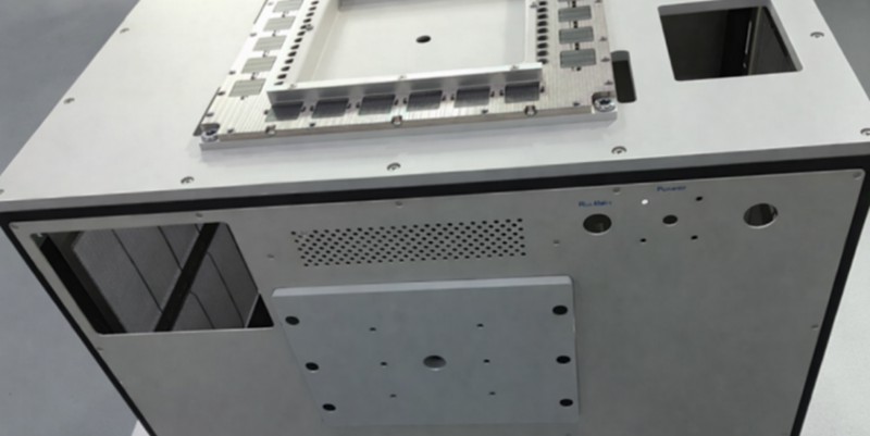 large and complex enclosure