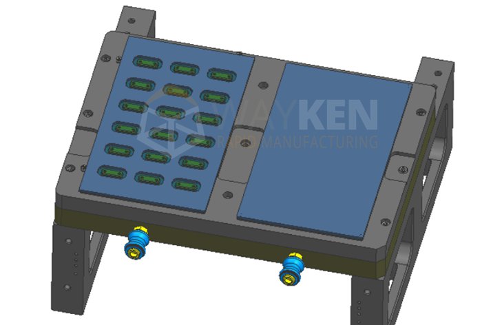maching Teflon parts with vacuum clamping
