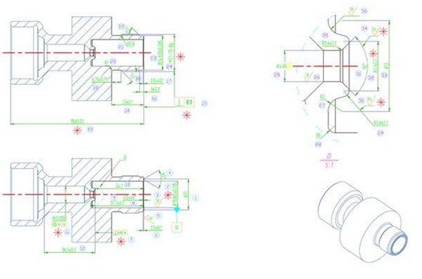 machining part with PPAP