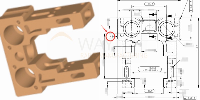 magnesium bracket component structure