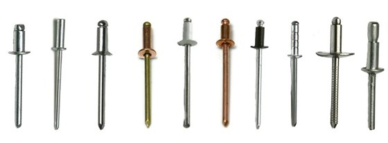 metal rivets