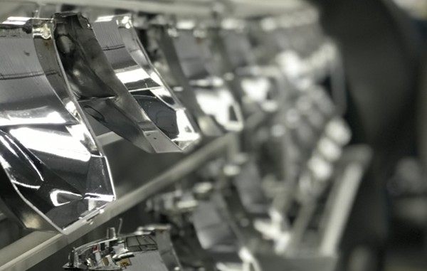 mirror metallization