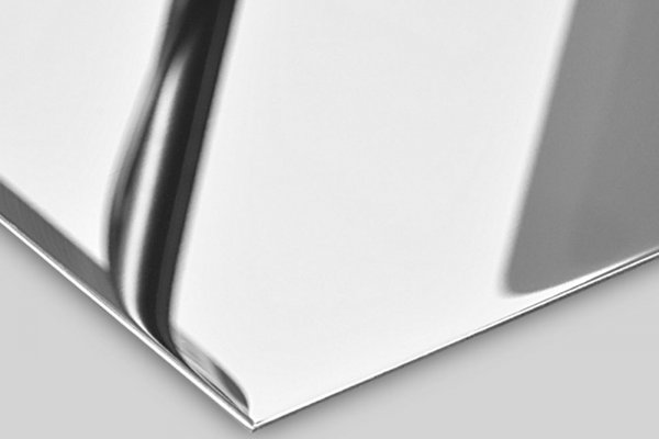 mirrored finish