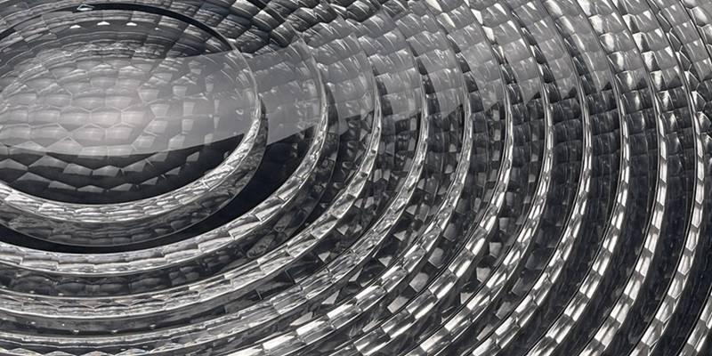 optical Fresnel groove