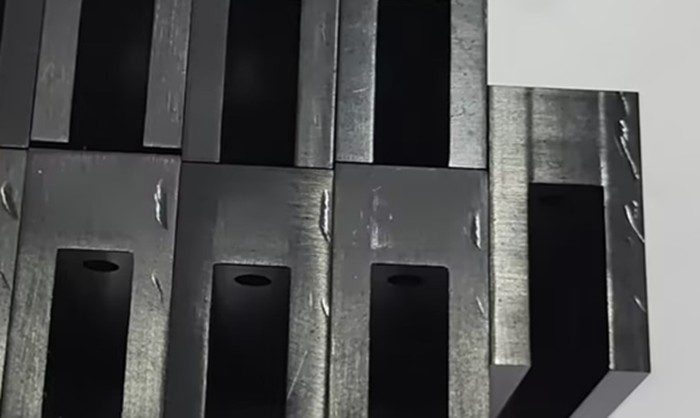 overcutting on plastic parts