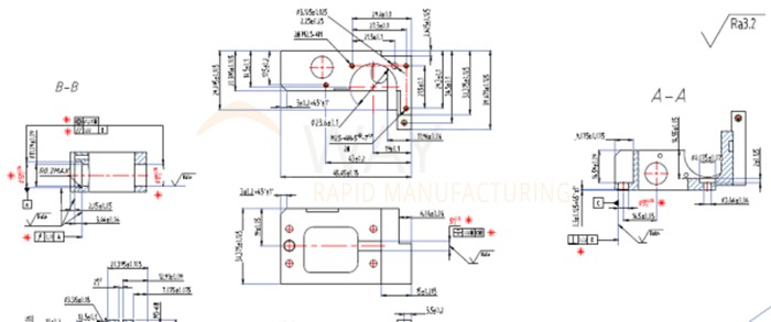 part of engineering drawing
