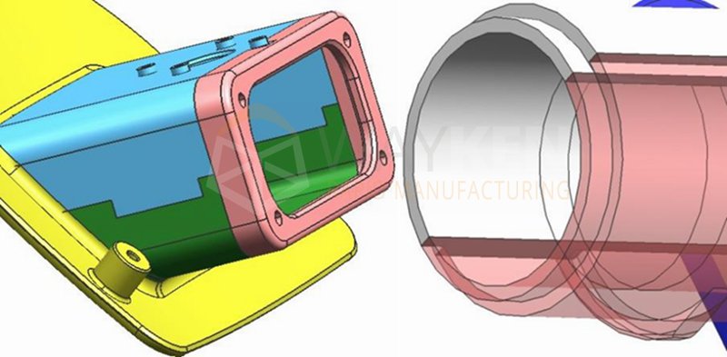 plastic part splitting methods