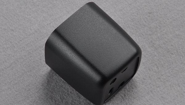 pom plastic part with smooth finish