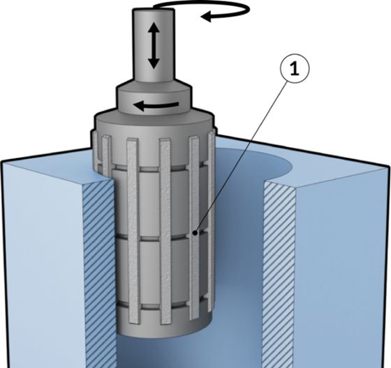 precision honing hole