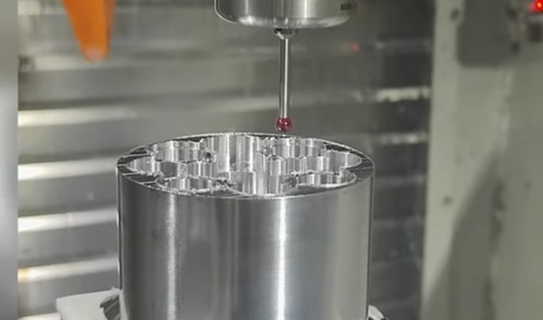 precision inspection in the machine