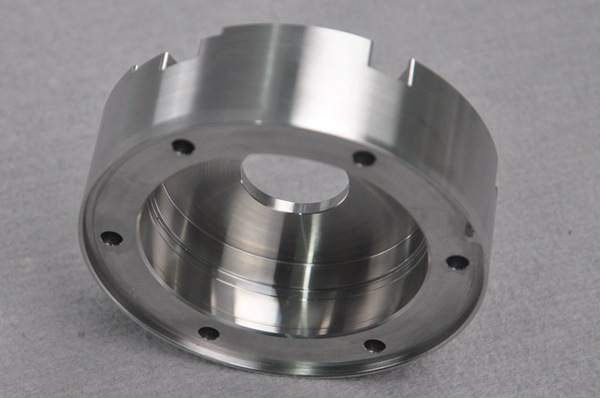 precision machined part with in-process inspection