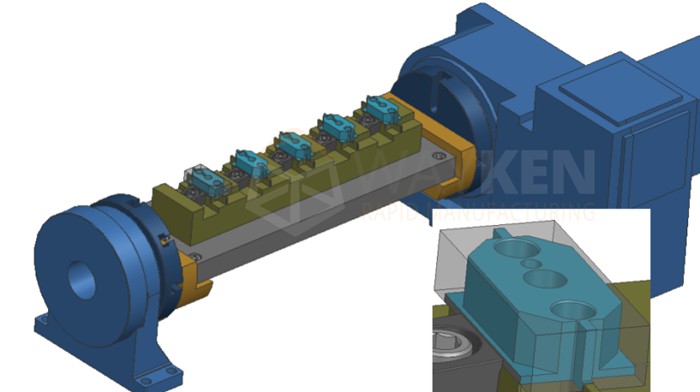 process route for low volume production SS17-4 PH part