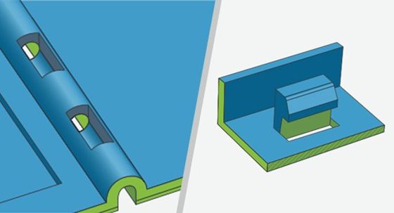 shutoffs in injection molding undercuts