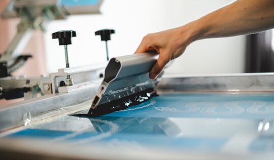 silk screening process