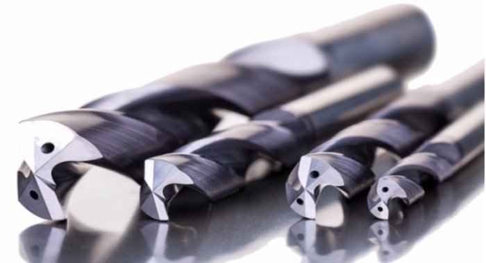 solid carbide internal-cooling drill bits