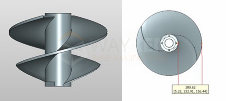 structure of impeller component